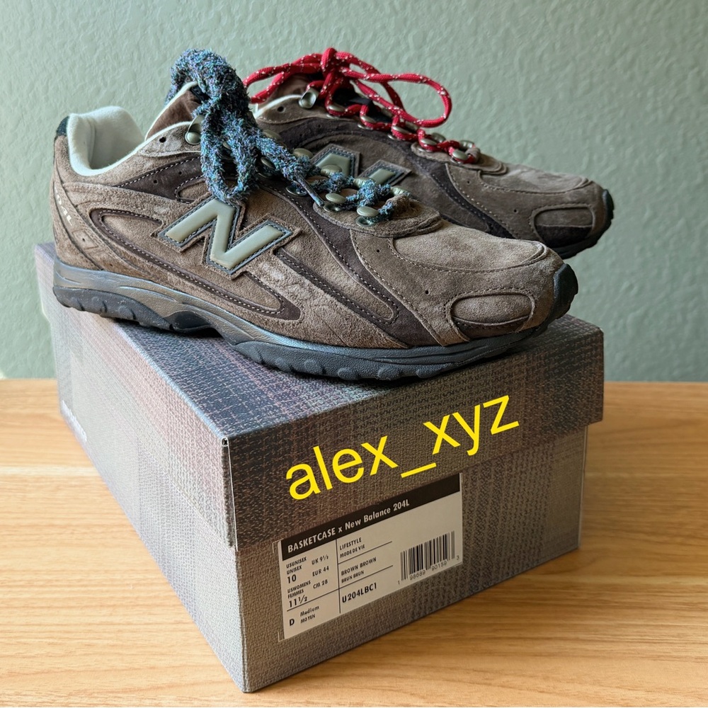 New Balance x Basketcase 204L Brown/Brown Men’s 10